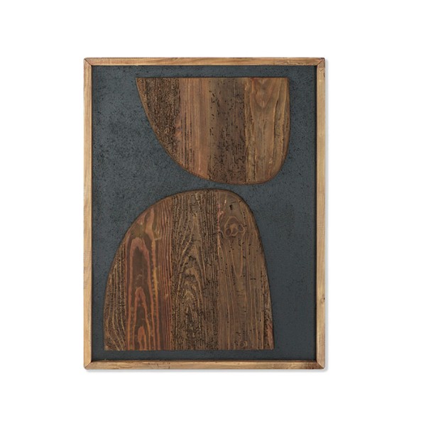 ΠΙΝΑΚΑΣ RECYCLED WOOD 62X82cm