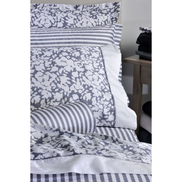 Σετ Σεντόνια Υπέρδιπλα Down Town 877 Elvira Blue 
