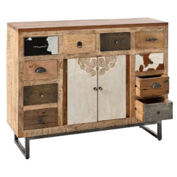  ΞΥΛΙΝΗ ΣΥΡΤΑΡΙΕΡΑ ΜΕ ΠΟΛΥΧΡΩΜΑ ΣΥΡΤΑΡΙΑ 108x31x91EK