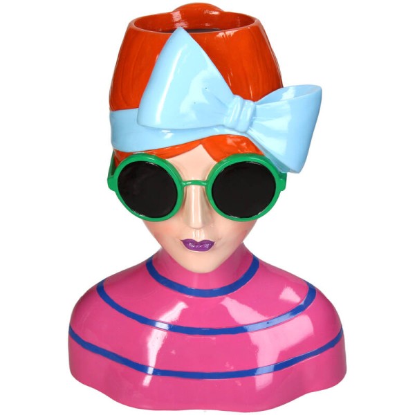 Βάζο Fashion Lady Polyresin Mix 24x17x30cm