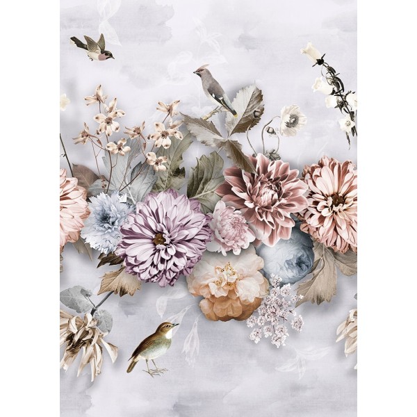 SPITS WALLCOVERINGS FLORAL UTOPIA INK7550-BEH Ταπετσαρίες Τοίχου Digital,Non Woven 2,00x2,80