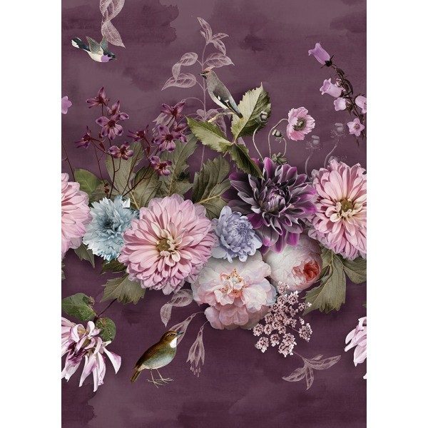 SPITS WALLCOVERINGS FLORAL UTOPIA INK7552-BEH Ταπετσαρίες Τοίχου Digital,Non Woven 2,00x2,80