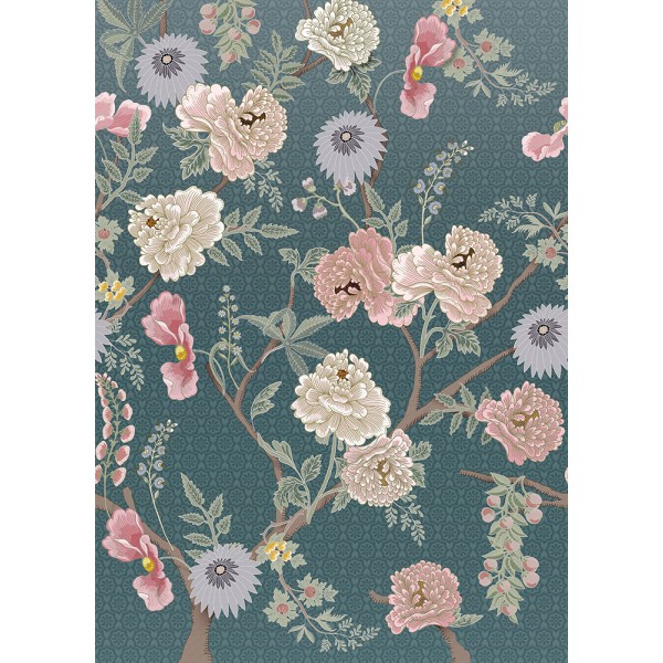 SPITS WALLCOVERINGS FLORAL UTOPIA INK7561-BEH Ταπετσαρίες Τοίχου Digital,Non Woven 2,00x2,80
