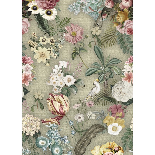 SPITS WALLCOVERINGS FLORAL UTOPIA INK7583-BEH Ταπετσαρίες Τοίχου Digital,Non Woven 2,00x2,80