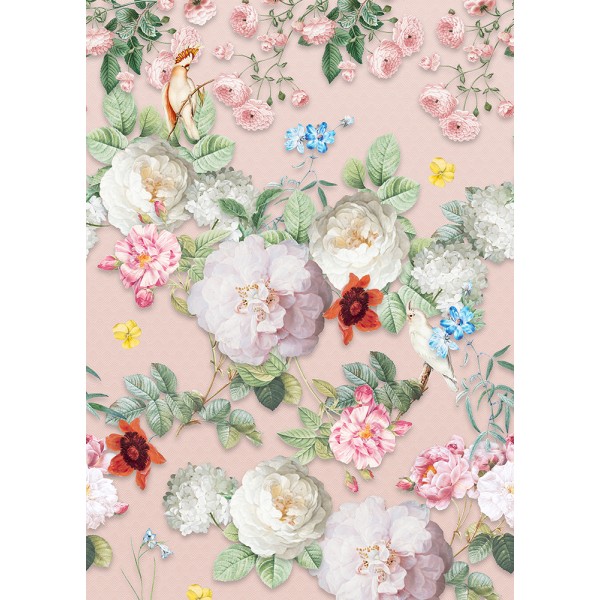 SPITS WALLCOVERINGS FLORAL UTOPIA INK7584-BEH Ταπετσαρίες Τοίχου Digital,Non Woven 2,00x2,80