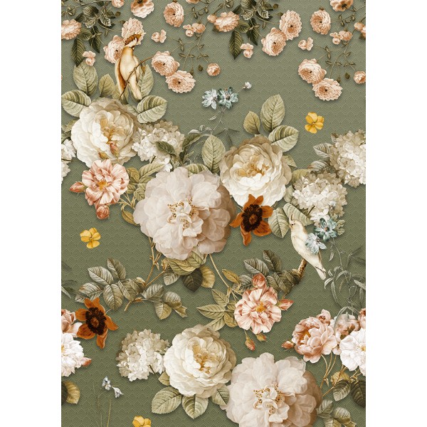SPITS WALLCOVERINGS FLORAL UTOPIA INK7585-BEH Ταπετσαρίες Τοίχου Digital,Non Woven 2,00x2,80