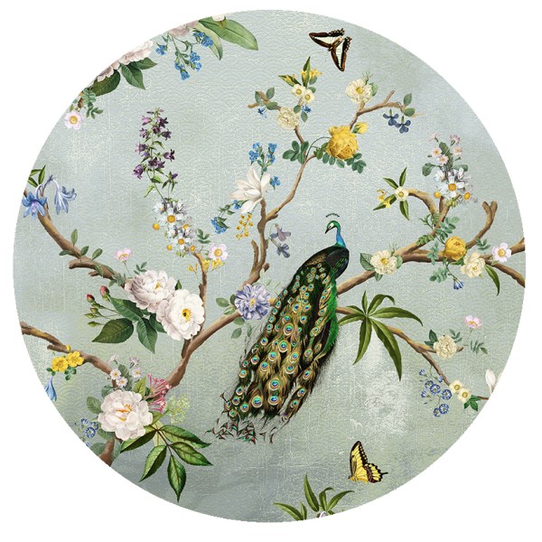 SPITS WALLCOVERINGS FLORAL UTOPIA INK7597-BEH Ταπετσαρίες Τοίχου Digital,Non Woven 1,50x1,50 (ΚΥΚΛΟΣ)