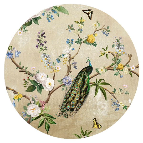 SPITS WALLCOVERINGS FLORAL UTOPIA INK7598-BEH Ταπετσαρίες Τοίχου Digital,Non Woven 1,00x1,00 (ΚΥΚΛΟΣ)