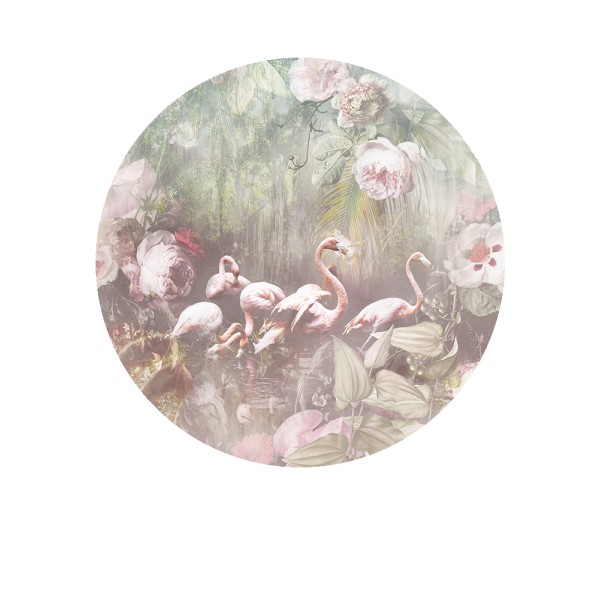 SPITS WALLCOVERINGS FLORAL UTOPIA INK7610-BEH Ταπετσαρίες Τοίχου Digital,Non Woven 1,00x1,00 (ΚΥΚΛΟΣ)