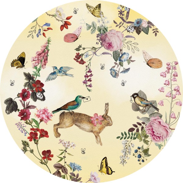 SPITS WALLCOVERINGS SOFIE & JUNAR INK7696-BEH Ταπετσαρίες Τοίχου Digital,Non Woven 0,75x0,75 (ΚΥΚΛΟΣ)