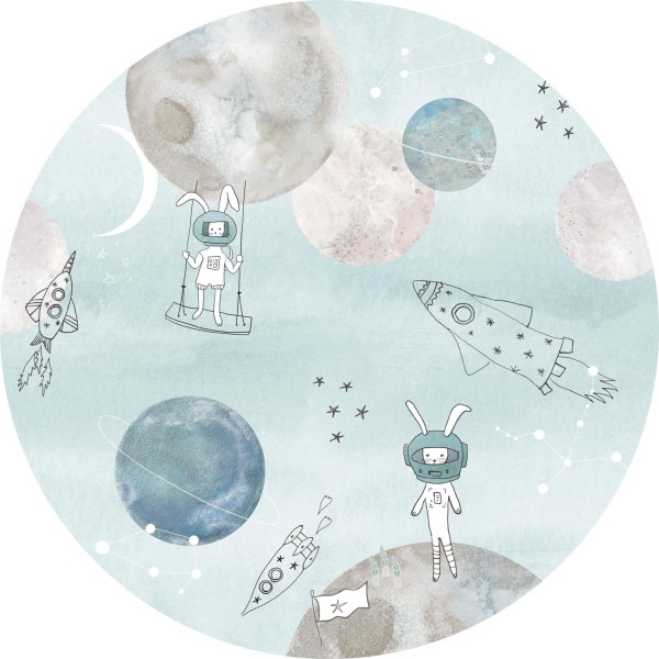 SPITS WALLCOVERINGS SOFIE & JUNAR INK7705-BEH Ταπετσαρίες Τοίχου Digital,Non Woven 0,75x0,75 (ΚΥΚΛΟΣ)