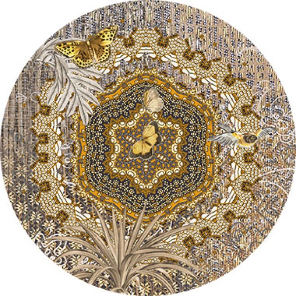 DUTCH WALL DÉCOR SELECT.D CIRCLE OF LIFE TD4204-BEH Ταπετσαρίες τοίχου  Digital,Non Woven,Αυτοκόλλητο 1,50x1,50 (ΚΥΚΛΟΣ)