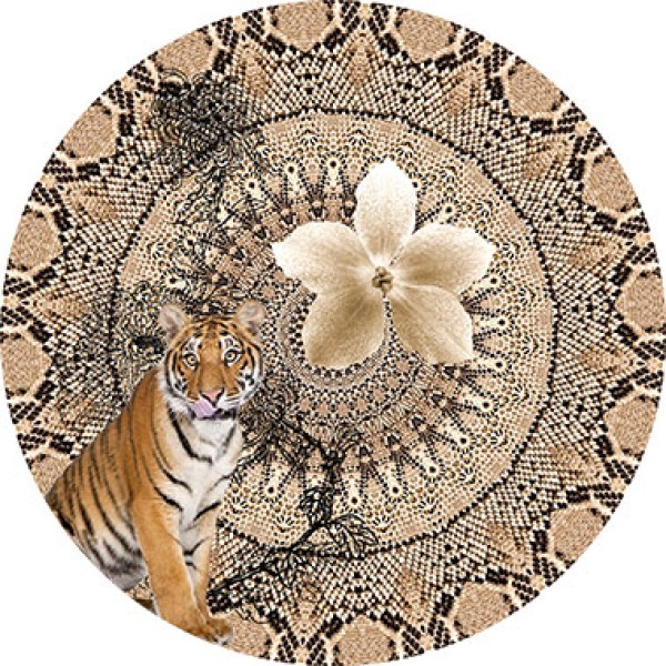 DUTCH WALL DÉCOR SELECT.D CIRCLE OF LIFE TD4212-BEH Ταπετσαρίες τοίχου  Digital,Non Woven,Αυτοκόλλητο 1,50x1,50 (ΚΥΚΛΟΣ)