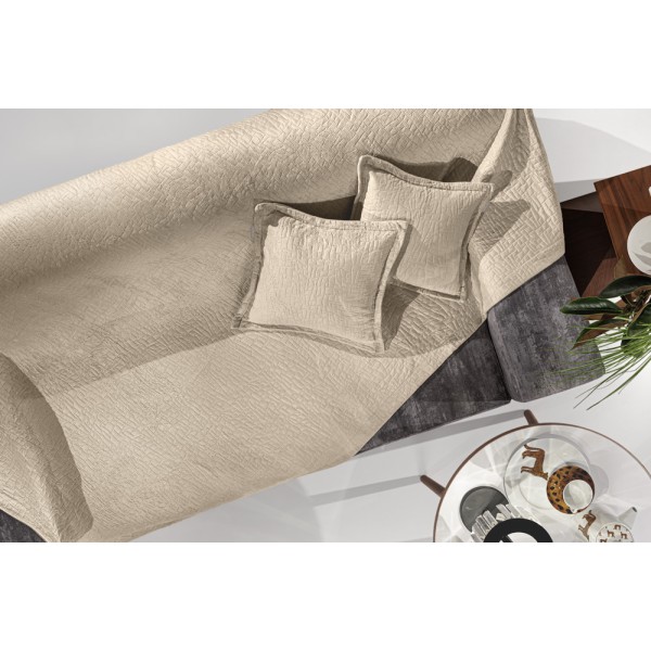 Ριχτάρι Avon Camel 170x250 (Διθέσιος) + Διακοσμητικό Μαξιλάρι 40x40+3