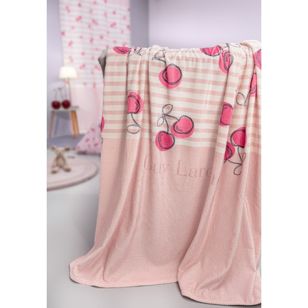 Παιδική Κουβέρτα Ultrasoft Two 2 Twenty Cherries 160x220